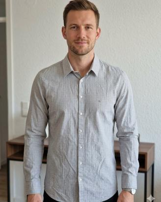 camicia uomo Calvin Klein slim fit 