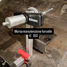 morsa manutenzione forcelle 