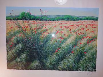 Quadro serigrafia Franco Azzinari