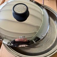 pentola bostecchiera MC Mondial Casa acciaio 18/10