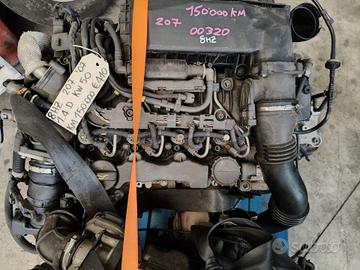MOTORE FUNZIONANTE 8HZ PEUGEOT 207 1.4 D. KW 50. K