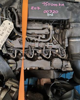 MOTORE FUNZIONANTE 8HZ PEUGEOT 207 1.4 D. KW 50. K