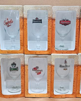 bicchieri calici birra da collezione