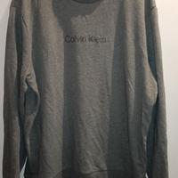 Felpa Calvin Klein Girocollo - Grigio tg.XL