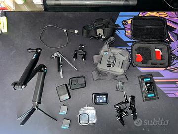 Gopro Hero 8 black + accessori