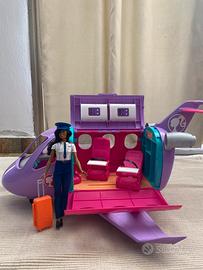 Barbie airplane adventures aereo pilota