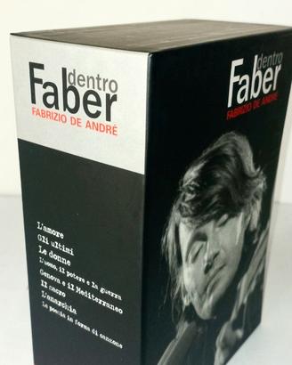 Fabrizio De André – Dentro Faber box set 8 DVD