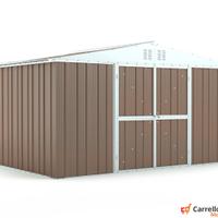 Box lamiera deposito Acciaio 403x269 tortora