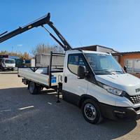 IVECO 35C16 - 2021 - CASSONE + GRU 12 Mt NUOVI