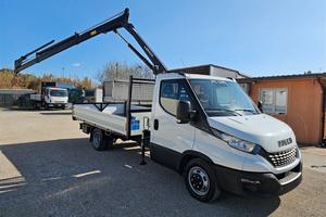IVECO 35C16 - 2021 - CASSONE + GRU 12 Mt NUOVI