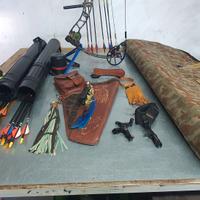 Kit professionale per Arcieri tiro con l'arco. 