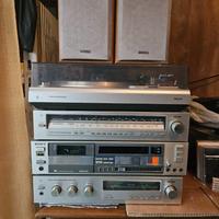 Impianto Hi-Fi anni ’80 Philips Vintage, Completo,