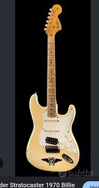 Fender Stratocaster 70 partcaster Green day billie