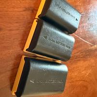 3 batterie compatibili Canon LP-E6