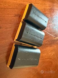 3 batterie compatibili Canon LP-E6