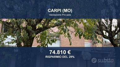 Immobile in asta di 82 m² con box auto a Carpi