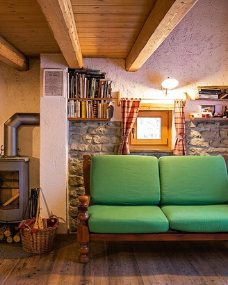 Divano 2 Posti Legno Massello
