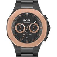 Hugo Boss - Orologio al quarzo in acciaio - Nero