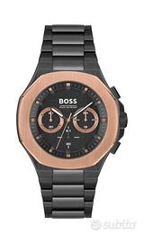 Hugo Boss - Orologio al quarzo in acciaio - Nero