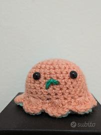 Polpo reversibile amigurumi fatto a mano