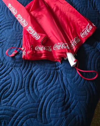 COCA COLA Ombrello richiudibile  Nuovo !