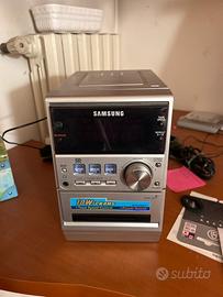 Mini hi-fi Samsung completo