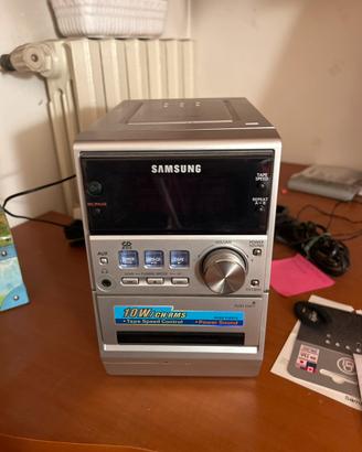 Mini hi-fi Samsung completo