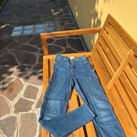 Jeans donna a vita alta skynni
