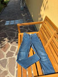 Jeans donna a vita alta skynni