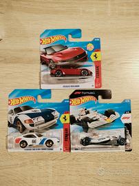 Set Modellini Hot Wheels Ferrari Formula uno 