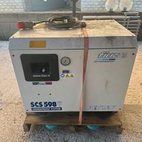 Compressore silenziato sega a nastro