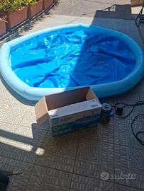 Piscina Bestwey 3.05 metri con pompa e polysphere