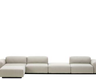 Divano Vitra sofà 4 posti panca chaise Longue
