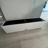 Vaso con serbatoio Lechuza balconiera Cottage