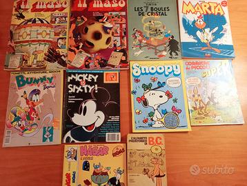 Fumetti italiani anni 1972/1994 lotto n. 10 uscite