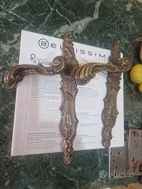 Stock 8 Coppie di Maniglie Antiche in Bronzo/Otton