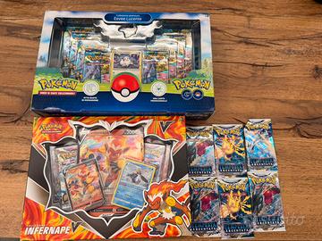 Pokémon Lotto Sigillato ITA 18 Bustine + Box