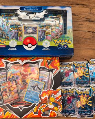 Pokémon Lotto Sigillato ITA 18 Bustine + Box
