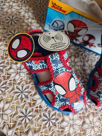 sandali bambino spider man