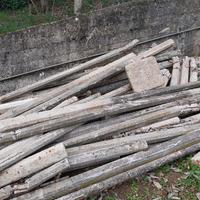 pali in cemento per frutteto