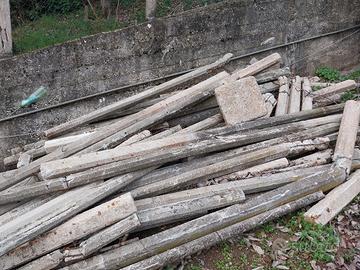 pali in cemento per frutteto