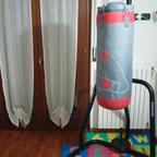 supporto + sacco boxe 🥊 kickboxing pera elastica 