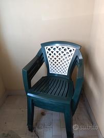 sedia  da giardino 