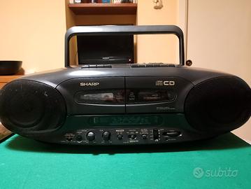Stereo portatile Sharp CD/Cassette