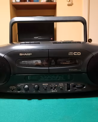Stereo portatile Sharp CD/Cassette