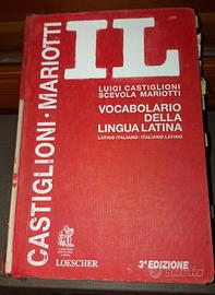 Vocabolario della lingua latina "IL" originale