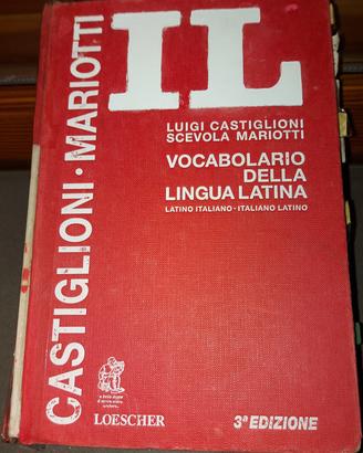 Vocabolario della lingua latina "IL" originale