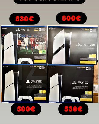 PS5 SLIM DIGITAL PLAYSTATION 5 SLIM DIGITAL NUOVA
