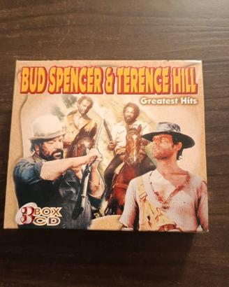 cofanetto cd  musica bud spencer terence hill grea