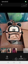 zainetto orecchie a topolino come nuovo 